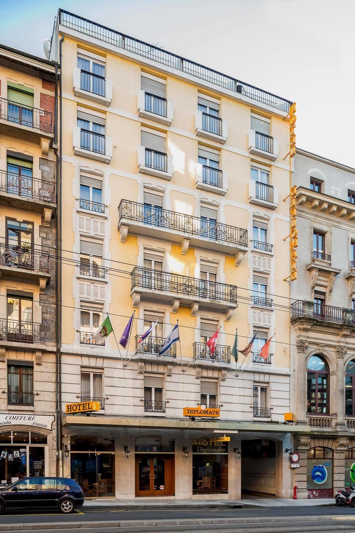Hotel Diplomate Женева Екстериор снимка